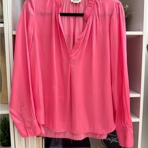 Zadig & Voltaire Vibrant Pink Blouse